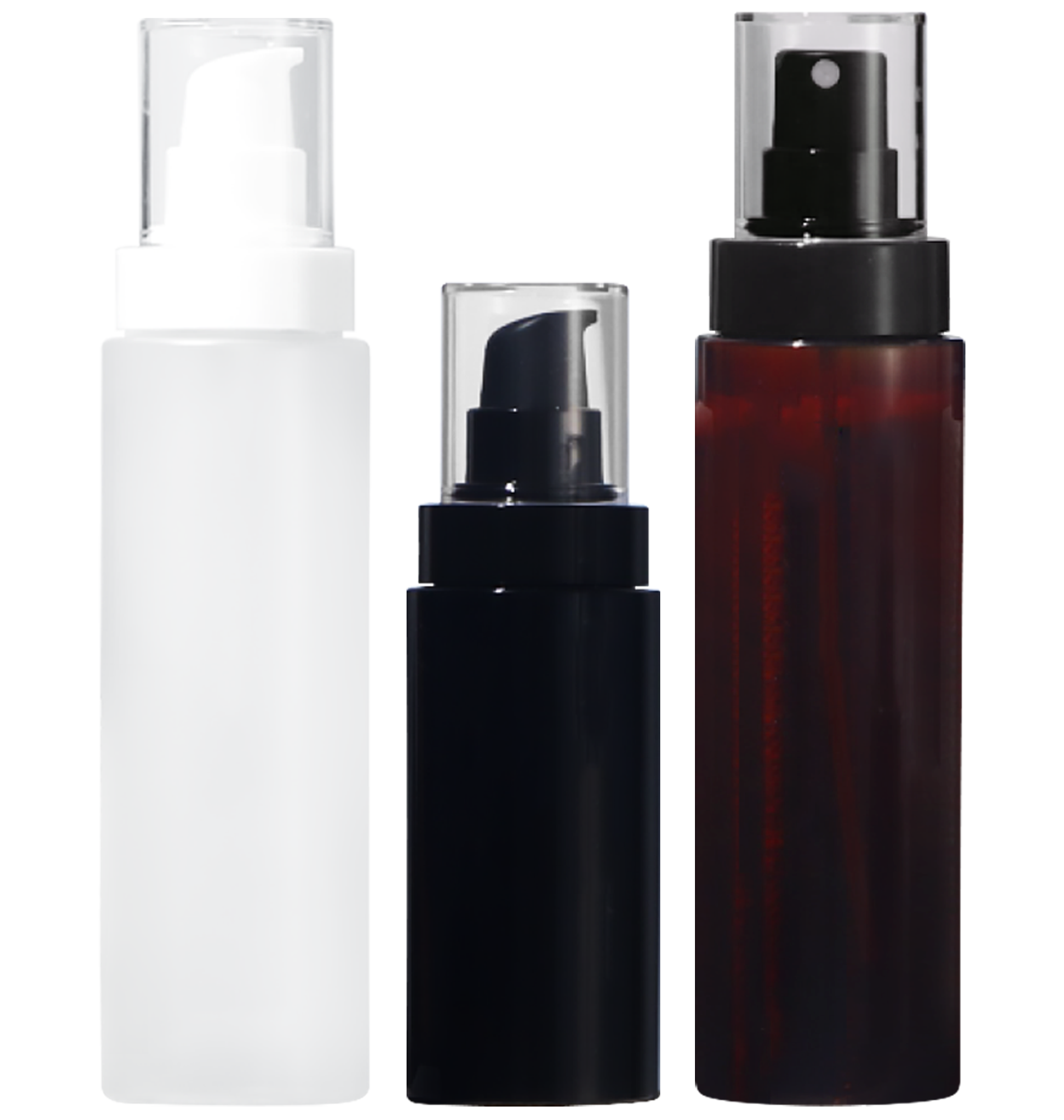 透明蓋壓頭乳液瓶