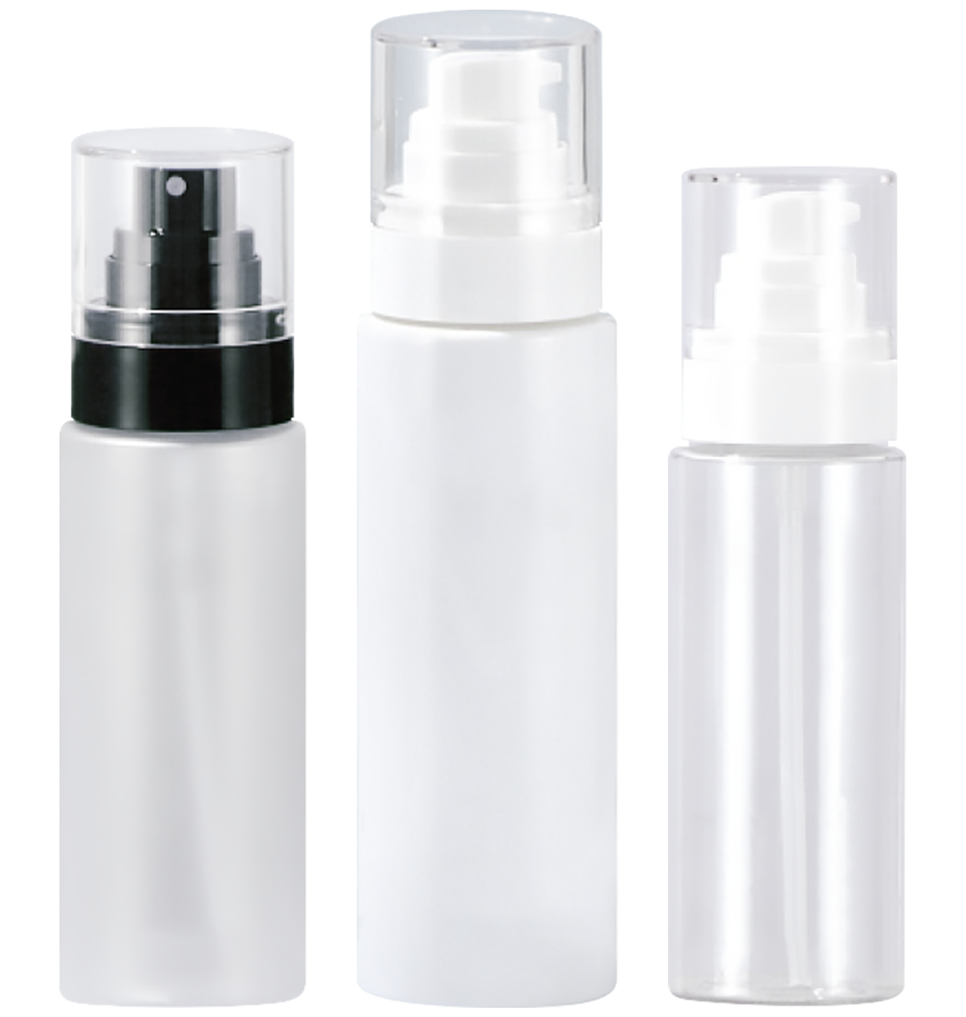 圓扁形壓頭乳液瓶